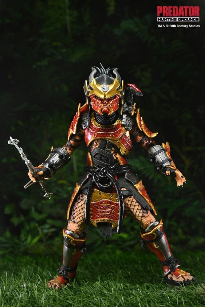 ネカ サムライ プレデター アルティメット アクションフィギュア Amazon.co.jp: プレデター:ハンティンググラウンド - アルティメット