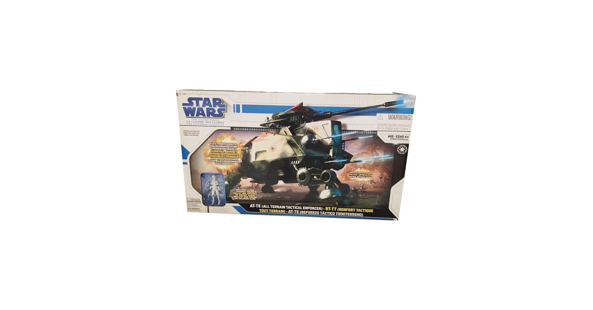 ハズブロ　スターウォーズ　クローンウォーズ　3.75 AT-TE Amazon.com: Hasbro Star Wars 3.75