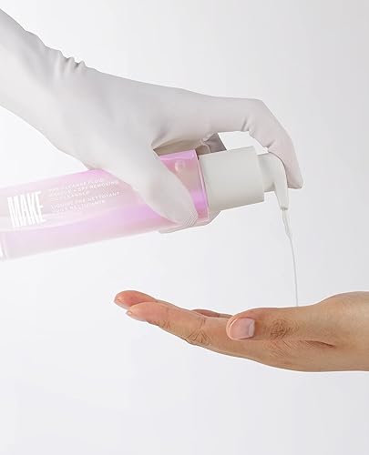 Miniatura 3 de MAKE Líquido de prelimpieza, limpiador de aceite hidratante, removedor de maquillaje impermeable, bálsamo limpiador elimina impurezas sin esfuerzo,