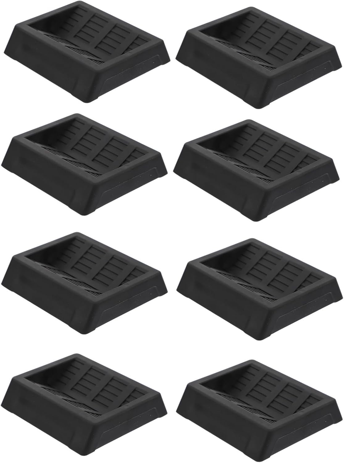8pcs Anti-Slip Rubber Foot Pads for Furniture Legs Non-Slip Mats for Sofa Chair Bed and Appliance Protection Easy Installation Reduces Noise and Floor Damage