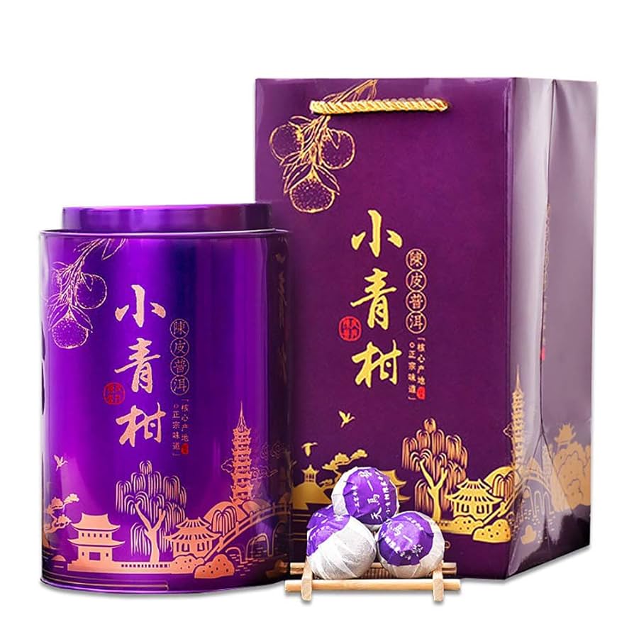 中国茶【上級】小青柑8包・2003陳年プーアル熟茶20包　その他4品 中国茶【上級】小青柑8包・2003陳年プーアル熟茶20包