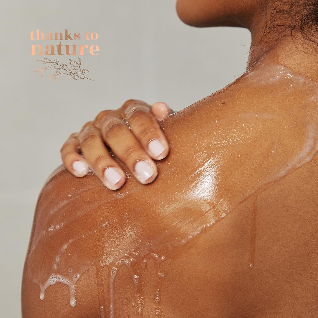 Shower Oil with Shea Butter and Sunflower Oil, Moisturizing Body Wash for Normal to Dry Skin, Gentle Formula - Image 4