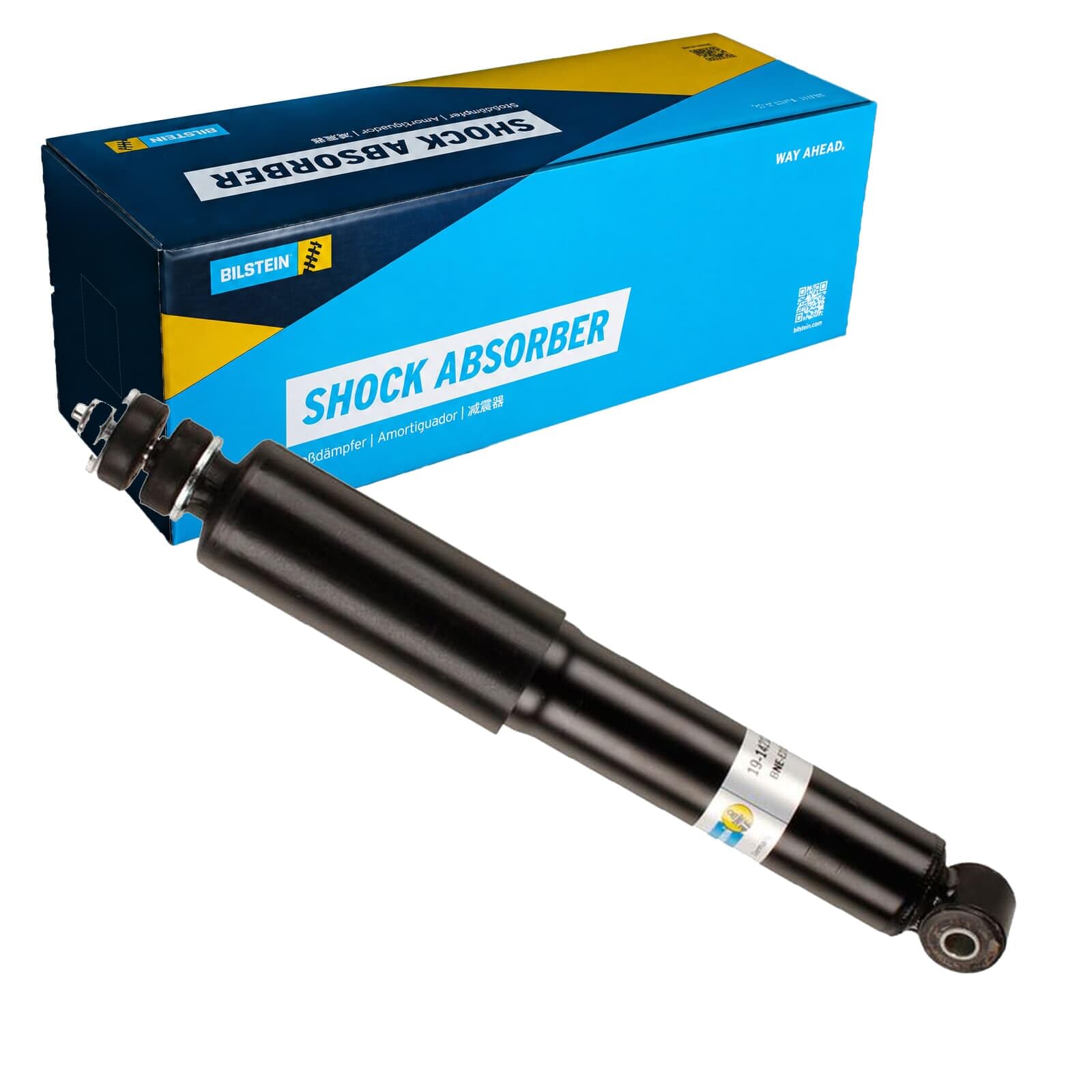BILSTEIN 19-142128 2x Amortiguador Delantero Presión de gas amortiguadores Compatible con MITSUBISHI Pajero Sport I SUV K7, K9 Pajero Sport Van I K90 | 19-142128 Compatible con Pajero Sport I (K7_, K9_)