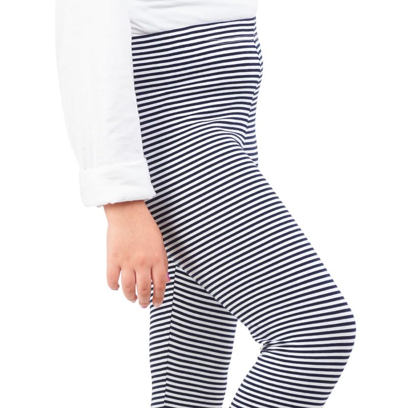 Image of ARIEL Cotton Printed Non-Transparent Regular Fit Ankle Length Leggings for Girls