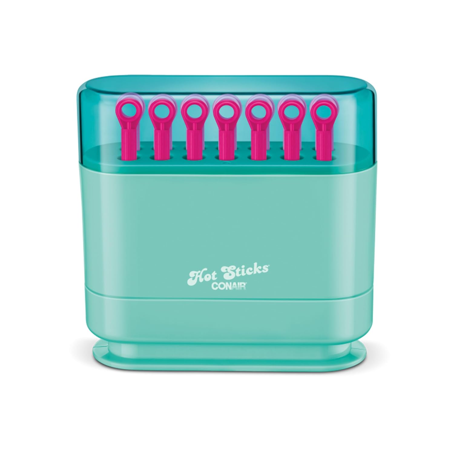 Rodillos calientes de silicona Conair para cabello largo, mediano y todo el cabello - rizador de pelo - No se necesitan clips de rodillos para el cabello