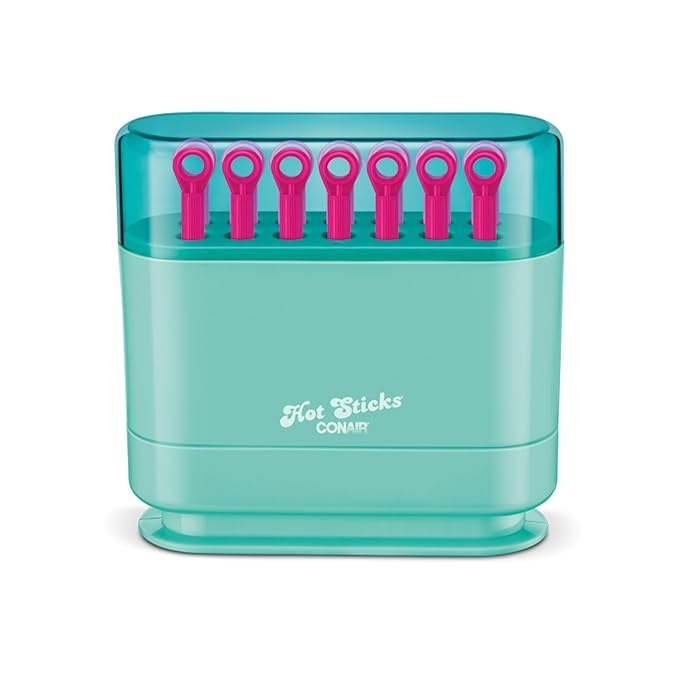 Conair Silicone Hot Rollers for Long, Medium, and All Hair - Hair Curler - No Hair Roller Clips Needed