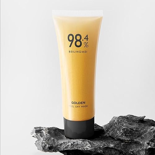 Miniatura 7 de guluxly Máscara de lámina dorada, máscara facial antiarrugas despegable, 98.4% Beilingmei Gold Face Mask, Máscara dorada Peel Off, mascarilla