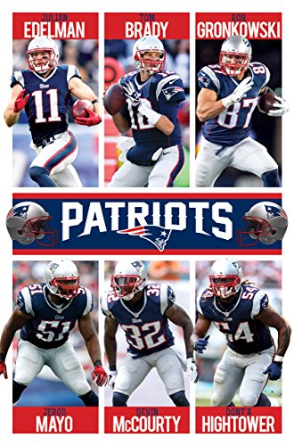 NFL New England Patriots, Assorted Players, 22