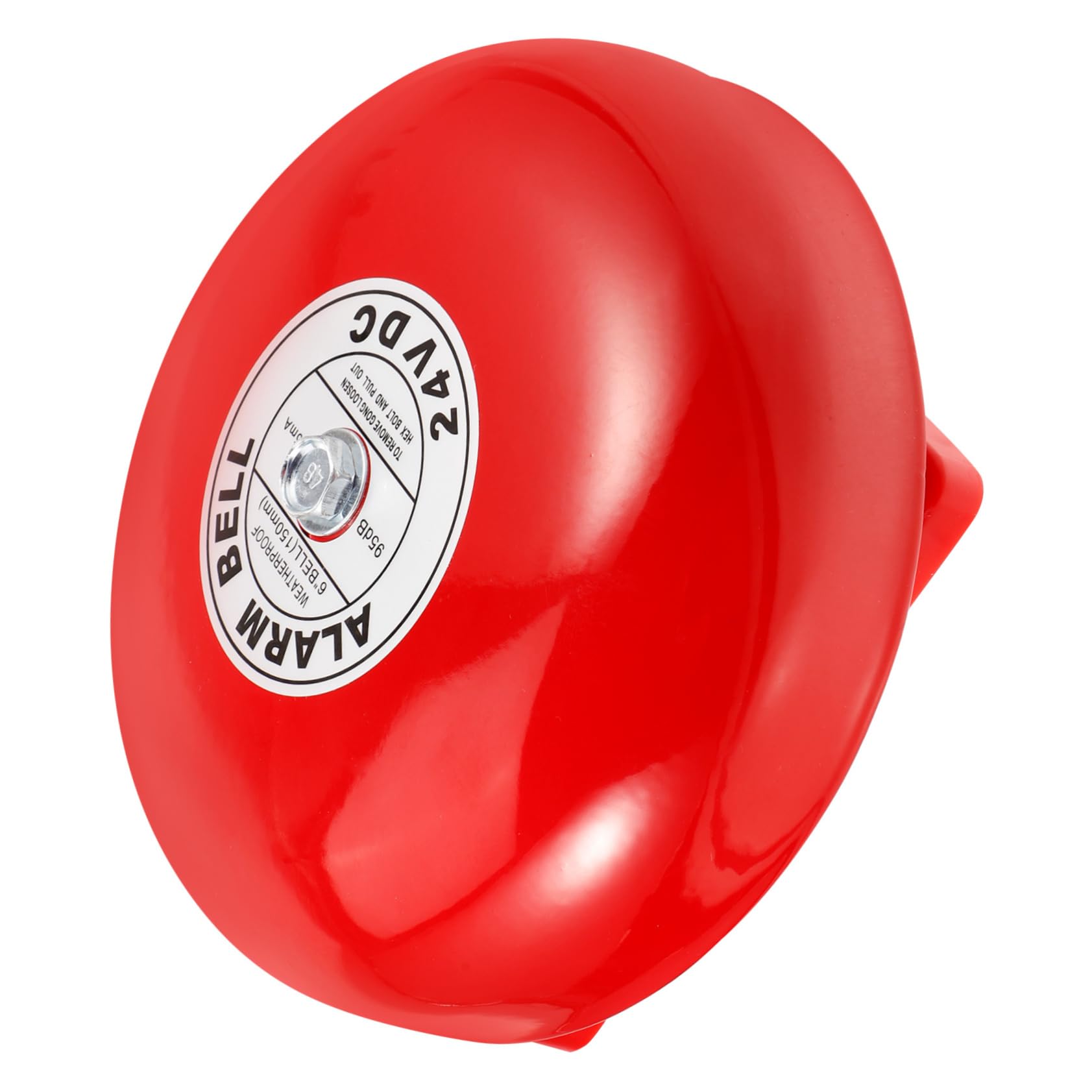 赤い警鐘 約45cm　鐘　大きな鐘 赤い警鐘 約45cm 鐘 大きな鐘