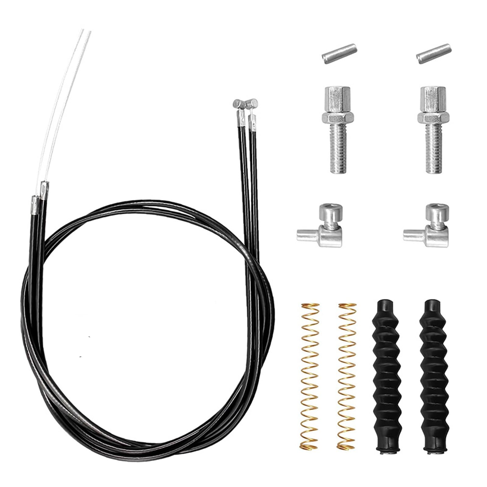 Uniwersalny kabel hamulcowy do roweru, zestaw skrzyni biegów, 12 sztuk kabli hamulcowych, walc napędowy, część zamienna, kabel hamulcowy, rower, okablowanie, do rowerów górskich