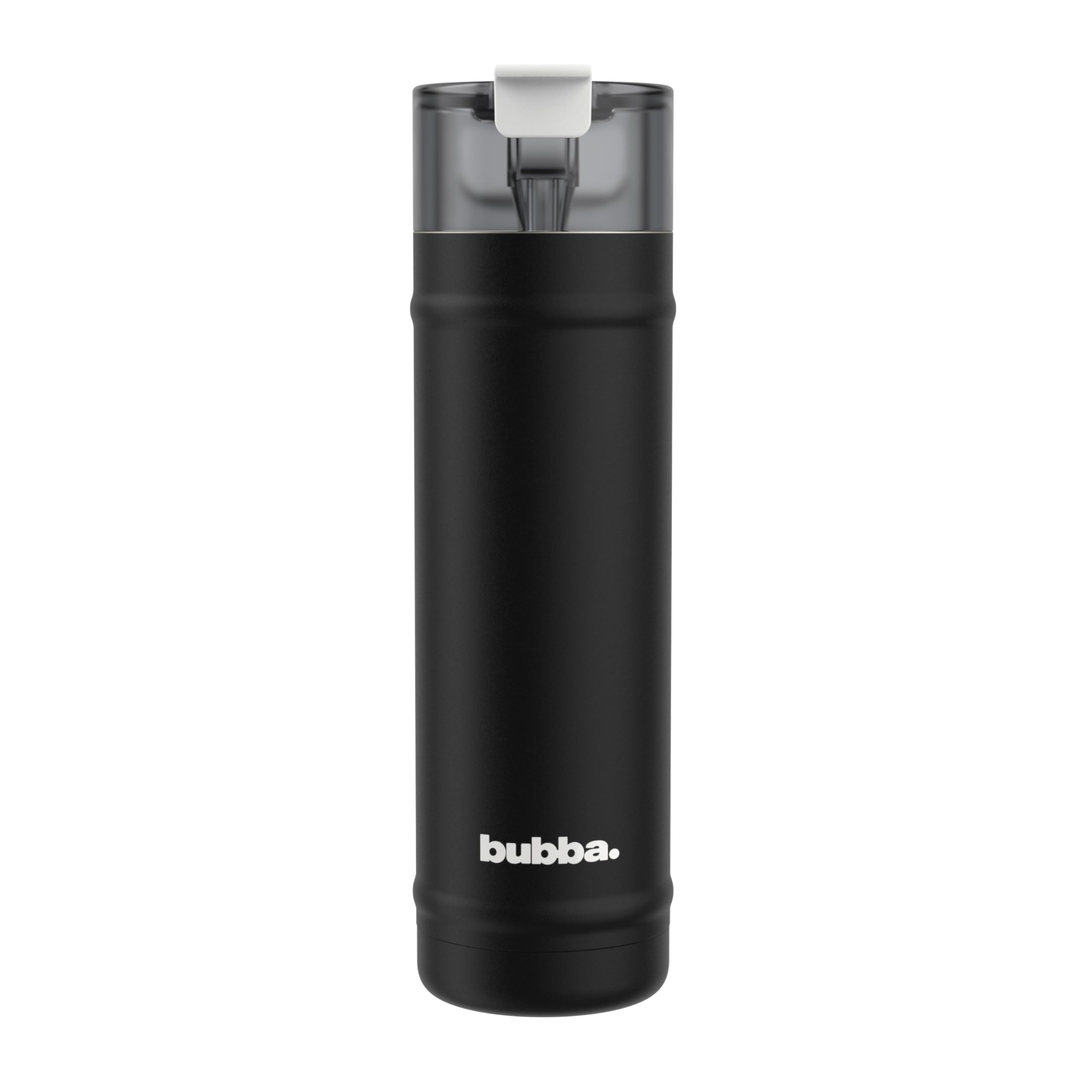 bubba 24 oz Dualsip Insulated Stainless Steel Water Bottle with Straw - Reusable, Leakproof, Lightweight, Dishwasher Safe, Lead-Free and BPA-Free, Office Siren