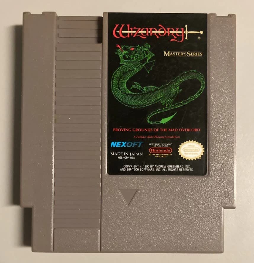 Wizardry: Proving Grounds of the Mad Overlord - NES (Renewed)