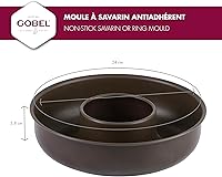 Vista 4 de Gobel - Molde antiadherente Deep Savarin o Anillo - Ø9 12" x 2 14