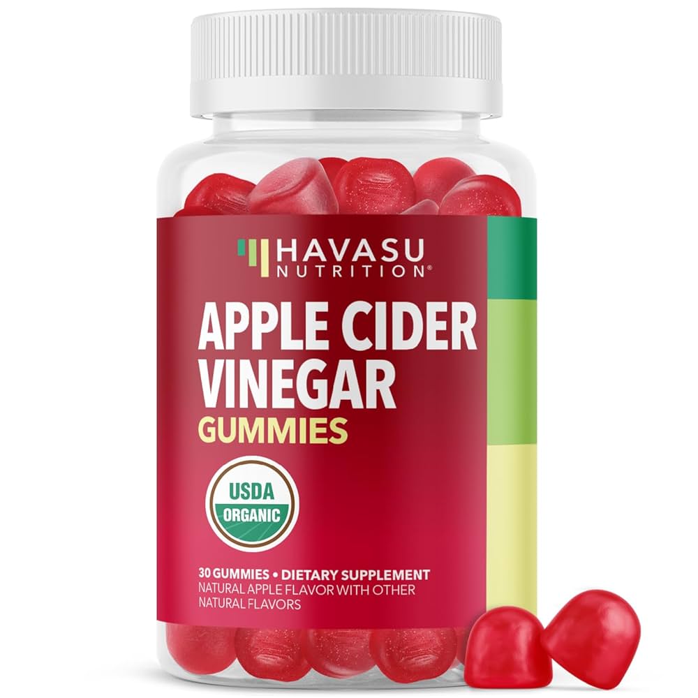 Amazon.com: Apple Cider Vinegar Gummies - Organic ACV