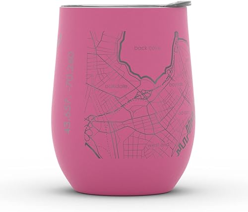 Vista 637 de Well Told Lexington Kentucky Map - Vaso de vino aislado con grabado de mapa de Kentucky, taza de acero inoxidable grabada (12 onzas, verde domingo)