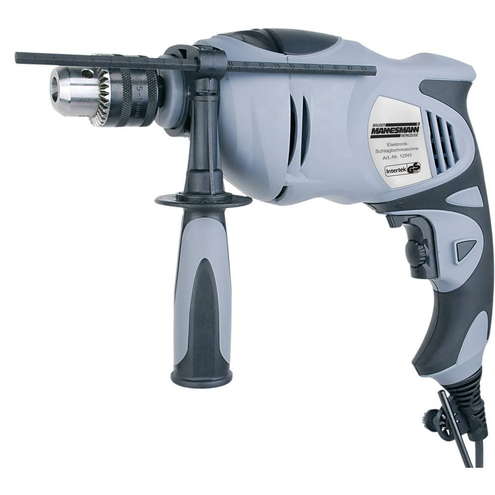 (6) Taladro electrónico de percusión 1100 W