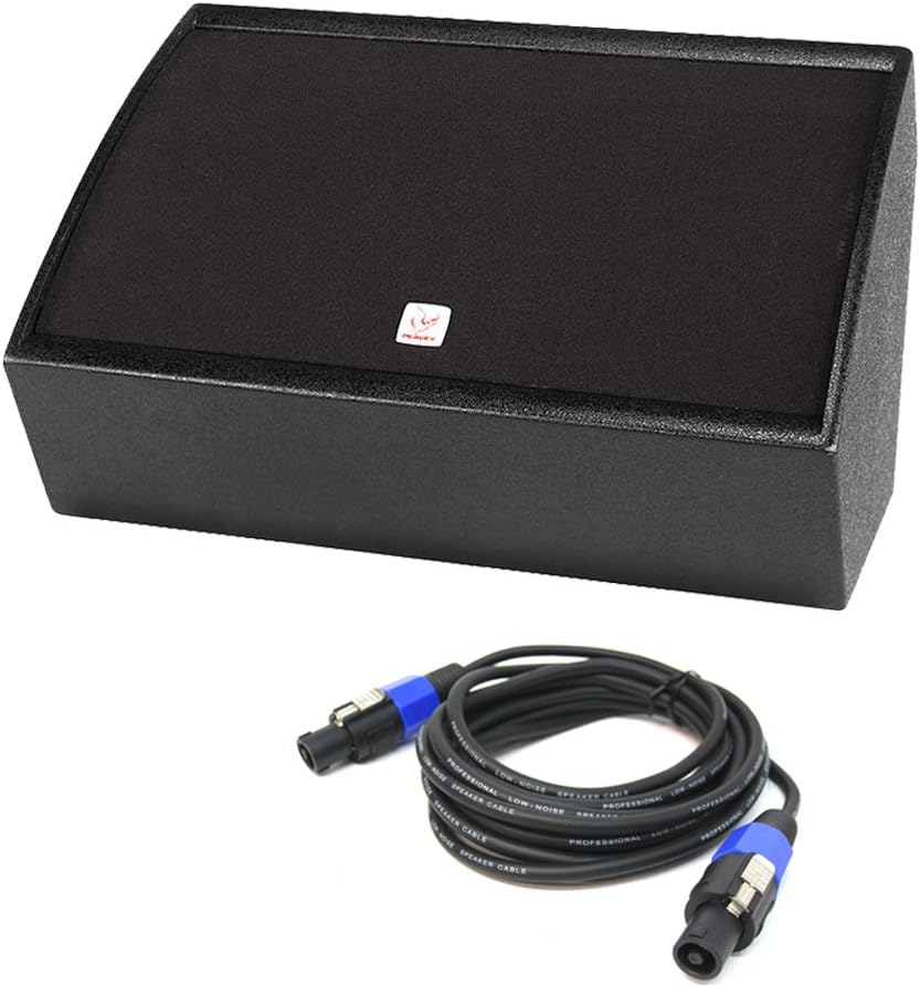 Peavey SSE 12M Black Pro Sanctuary 12" 2Way 1000W Floor Monitor Speaker Cables Amazon.ca