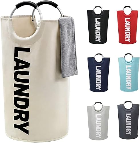 ZERO JET LAG - Cesta de lavandería (tamaño XL, 7 colores) plegable de tela para colada