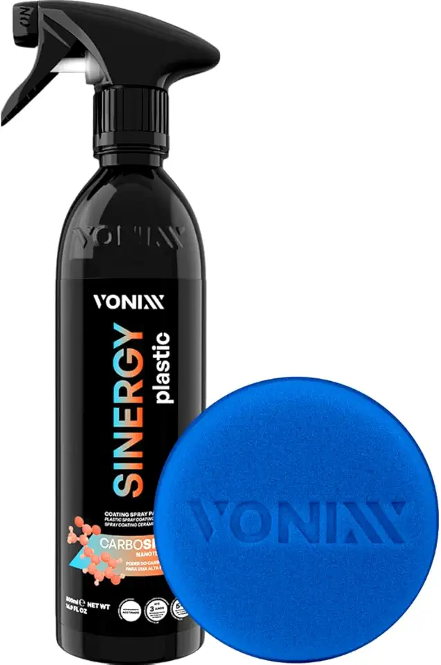 Sinergy Vonixx Vitrificador Plástico Carbosiloxy + Aplicador