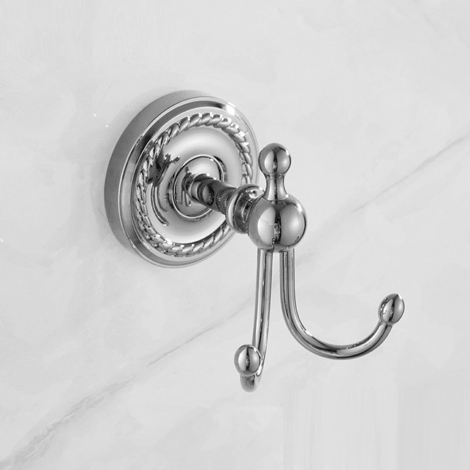 Fanjubei Brass Bathroom Shower Hanging Hook, Clothes Hook
