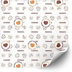 Papel Manteiga COOKIES 20x20cm 200 UNIDADES