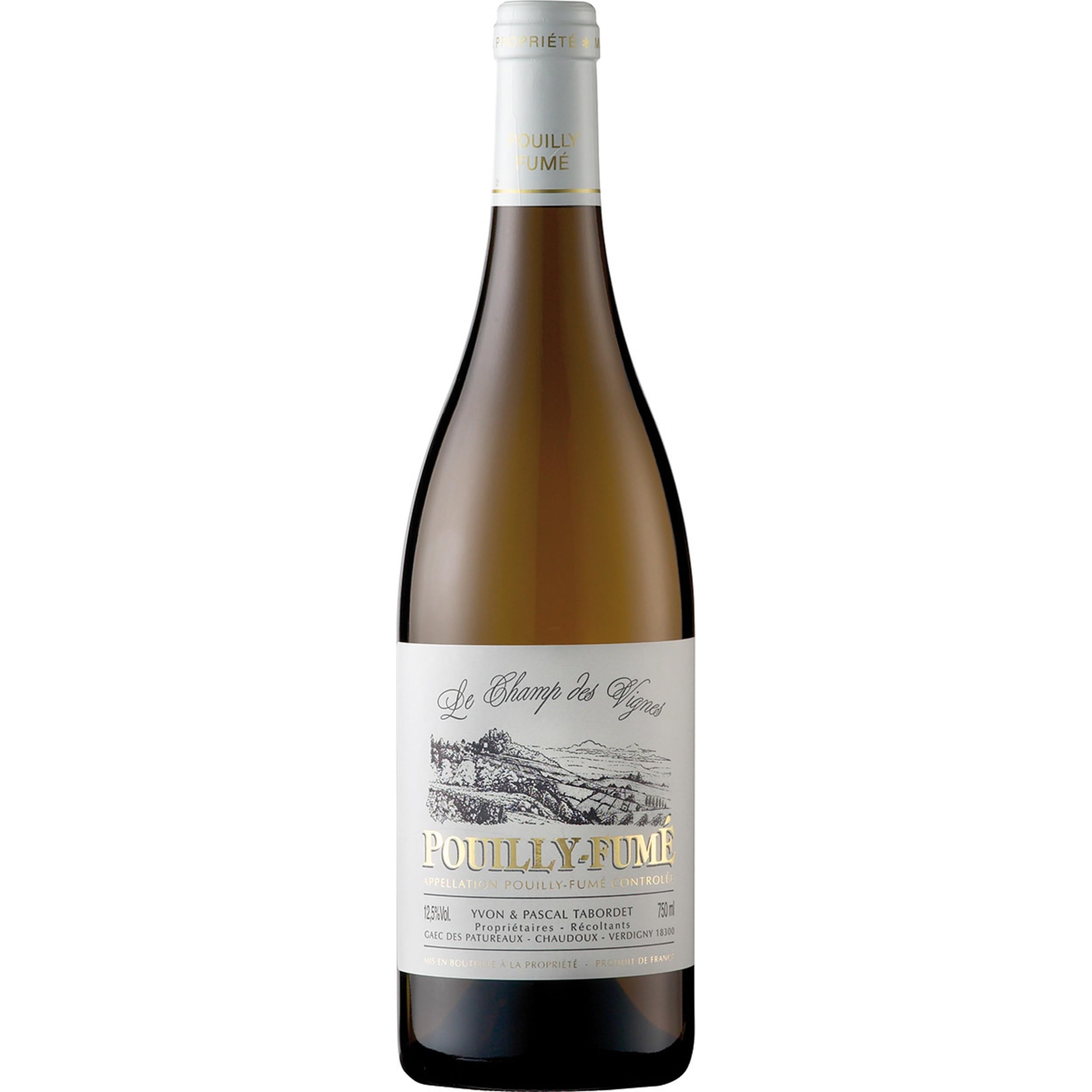 Domaine Yvon et Pascal Tabordet Pouilly Fumé Le Champ des Vignes AOC BIO Weisswein Weiss trocken Frankreich inkl. FeinWert E-Book (1 x 0.75 l)