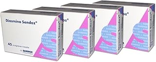 OFFERTA 4X SANDOZ DIOSMINA 45 CPR - Integratore di Bioflavonoidi 180 CPR TOTALI (COME DAFLON)