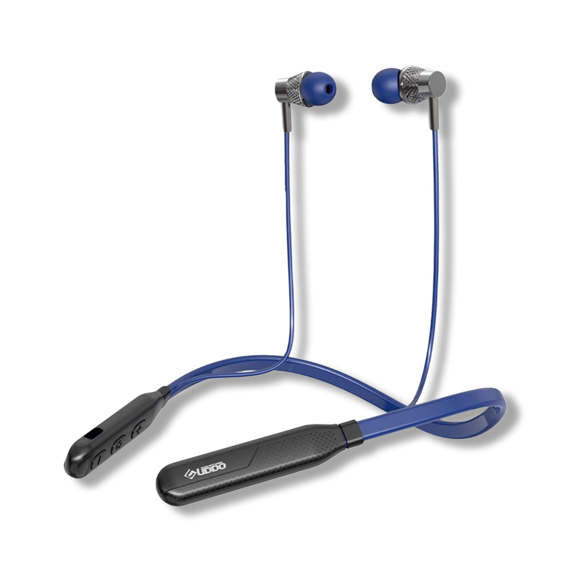 Uddo Warrior X Wireless Bluetooth Neckband Heavy Bass Sound Headphones Blue Medium-image-41