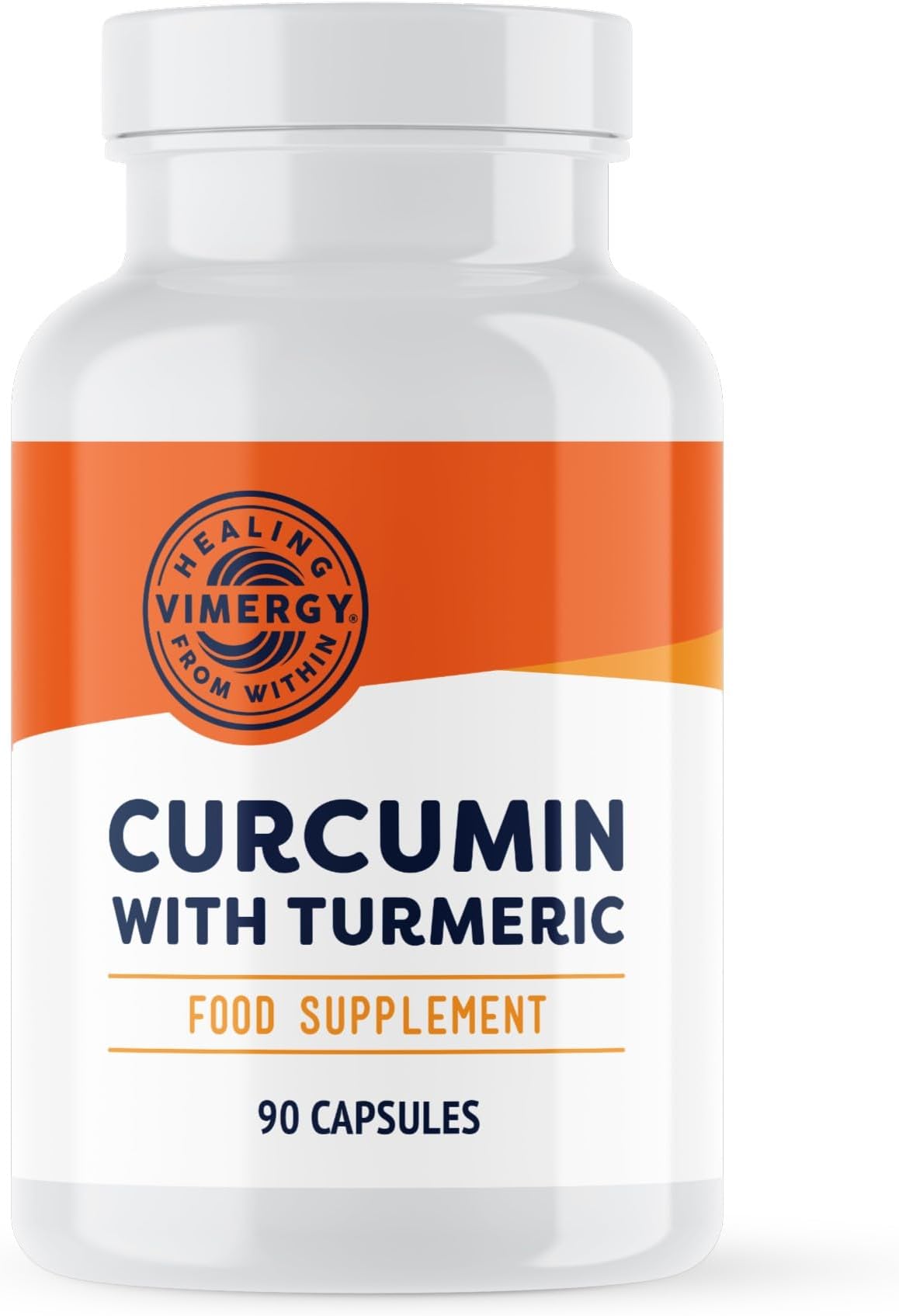 Vimergy Curcumin with Turmeric Capsules, 30 Servings – Herbal Supplements – Liquid Filled Turmeric Capsule – Vegan, Non-GMO & Gluten-Free (90 caps)