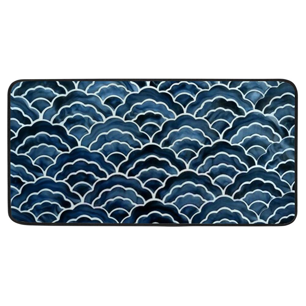 Tapis de cuisine lavable en machine style japonais 99 x 50 cm imperméable