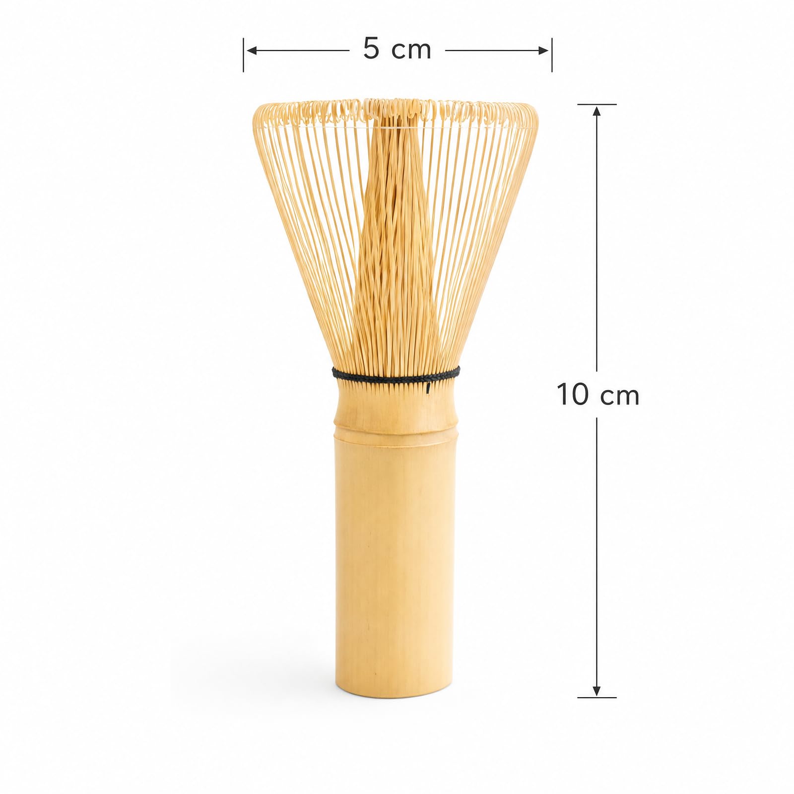 Mepham Premium Matcha Besen Chasen aus Bambus Traditioneller Japanischer Bambusbesen fur die PerfekteTeezeremonie, 100 Prongs Matcha Whisk fur Feinen Schaum undAuthentischen Geschmack