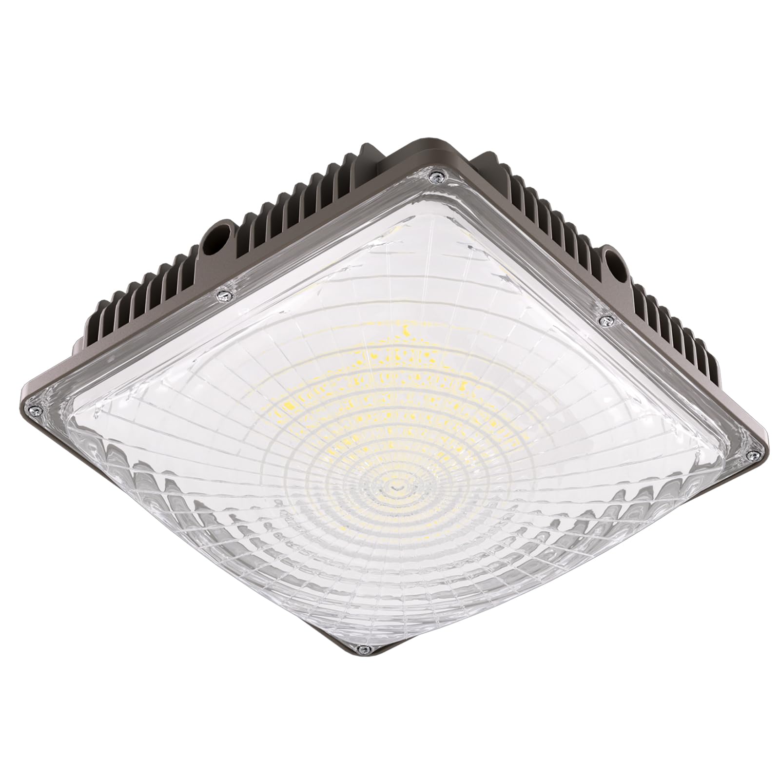 G GJIA 120W LED Canopy Light for Gas Station Light, 18000lm 0-10V Dimmable 5000K LED Cano…