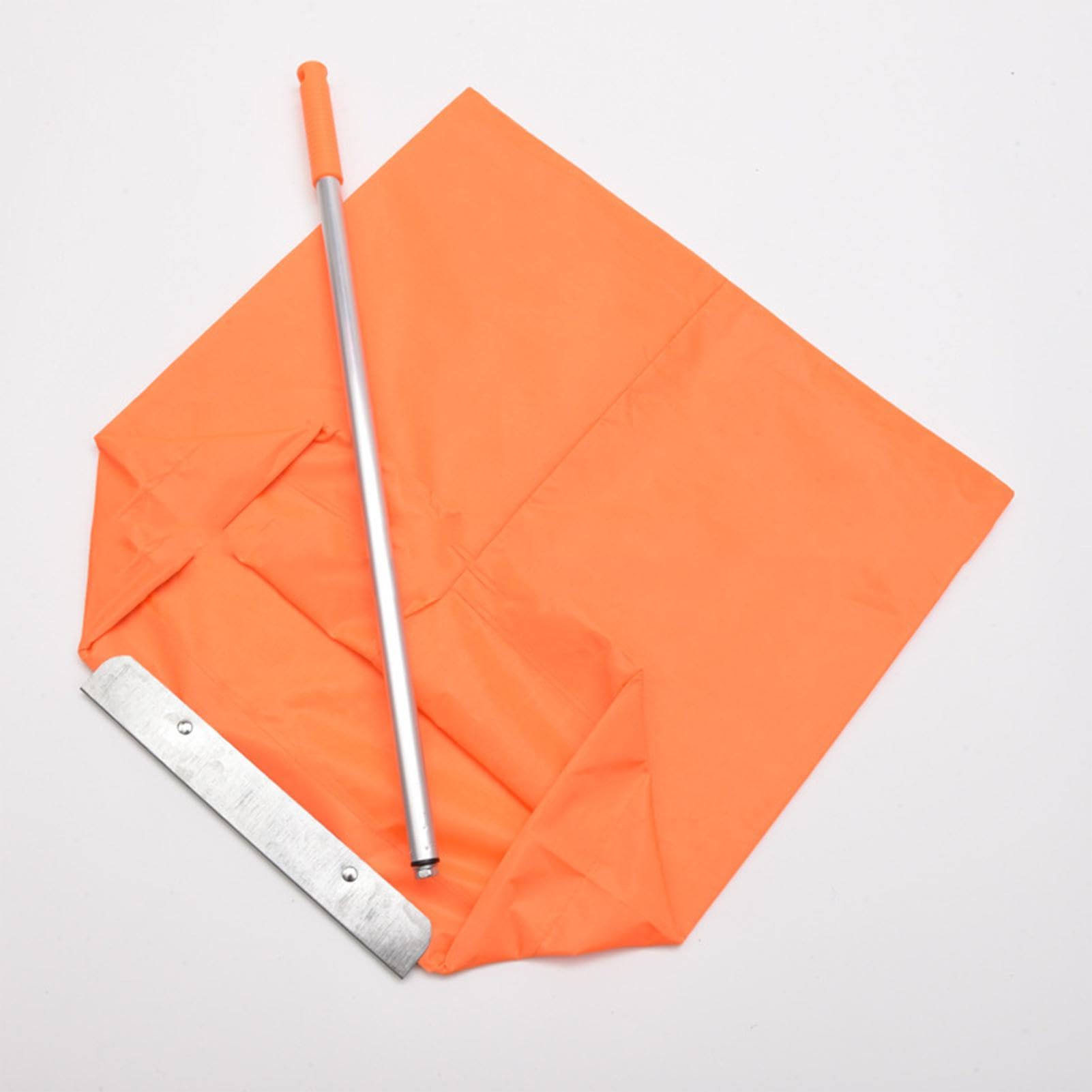 Ramasse-feuilles à long manche pour déchets de jardin | Fournitures de
