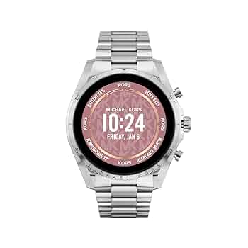 MICHAEL KORS スマートウオッチ
アナログ時計 ステンレススチール Michael Kors MKT5116V Access Gen 5E Pink Silicone Strap