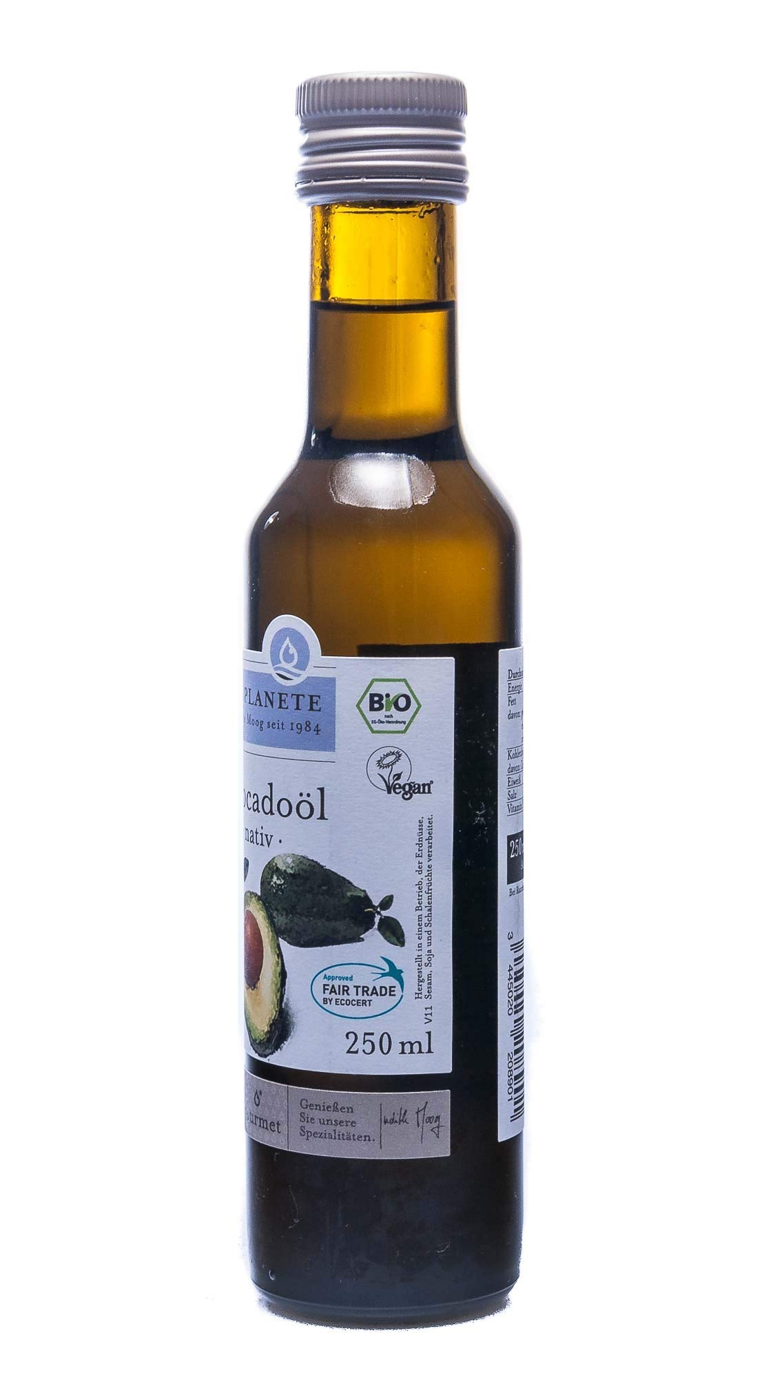 Bio Planète Avocadoöl nativ aus kbA, 2er Pack (2 x 250 ml)