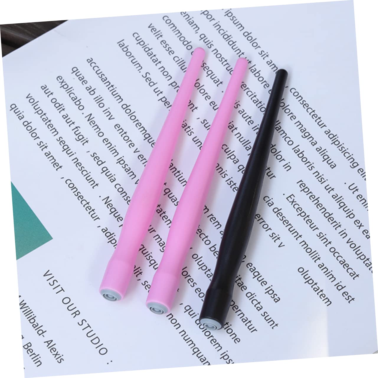 VILLCASE 80stücke Multifunktionale Dip Pen Für Comic Malerei Ergonomische Schwarze Stiftgriffe Austauschbar Für Kalligraphie Und Kreative Projekte