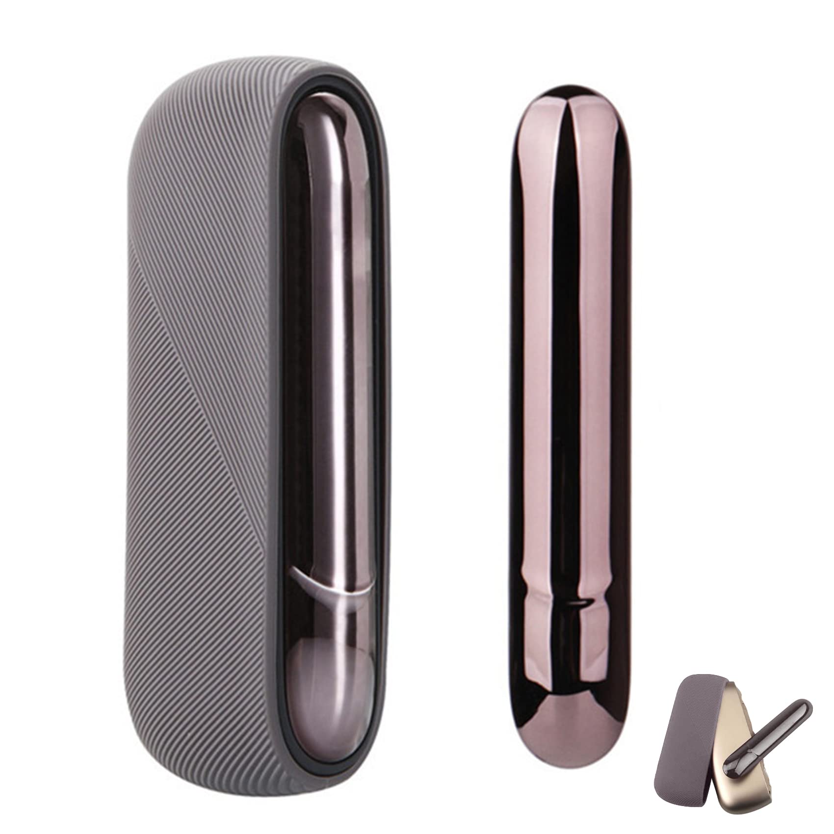 Olakin Protective Silicone Case with Side Cover for IQO 3 Duo (Brown)