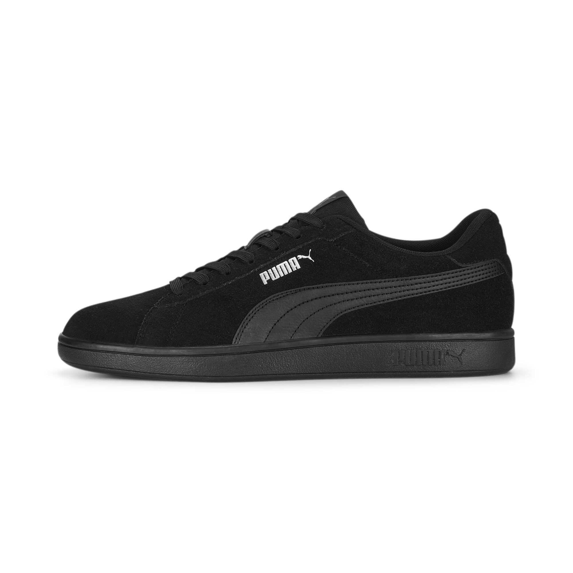 PUMA Smash 3.0 Zapatillas, Hombre, Gris Azulejo Puma Negro Puma, 40 EU