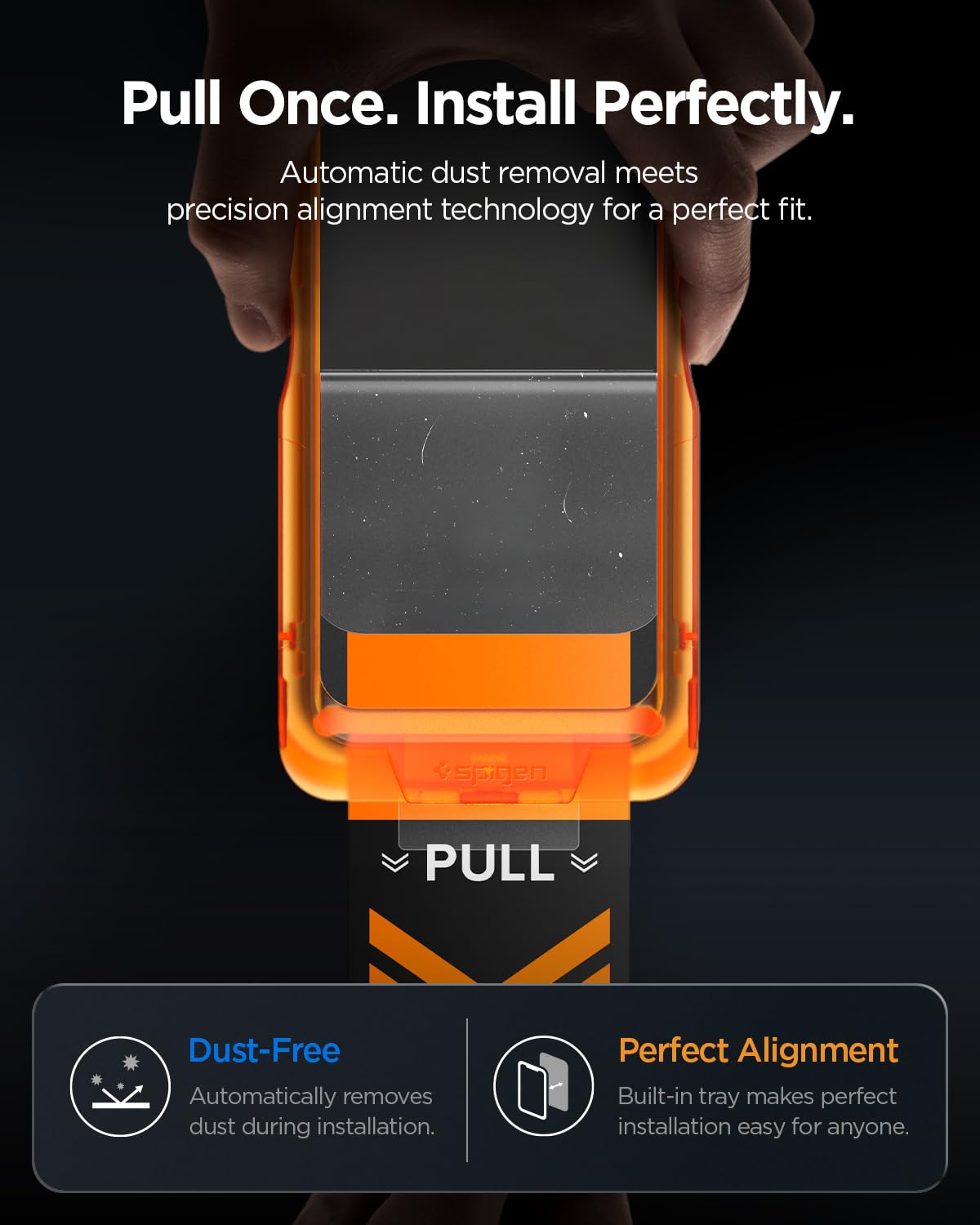 Spigen AlignMaster S Tempered glass for Pixel 11/11 Pro — Amazon image 3