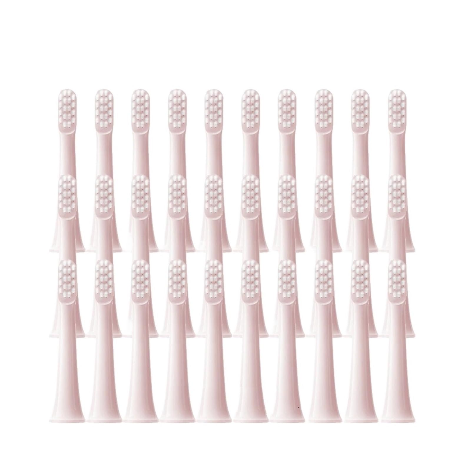 Bürstenköpfe, kompatibel mit Xiaomi, T100 weiche Borsten | Ersatzzahnbürstenköpfe für Erwachsene, Kunststoff, Borsten mit hoher Dichte(50Pcs Pink)
