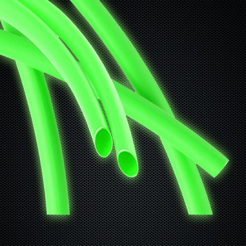 Product High Shrinking Rate Fluorescent Heat Shrinkabe Tubing Luminated Shrinking Tube for Fishhook - (Color: Green, Inside Diameter: 2.4mm)