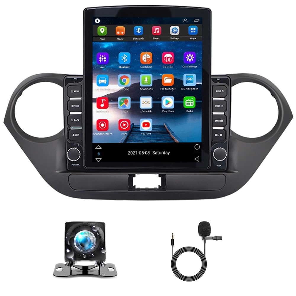 TAFFIO Für Hyundai I10 9" Touch Android Autoradio GPS Navi CarPlay Einbau Navigationsgeraet S0dbk0x5
