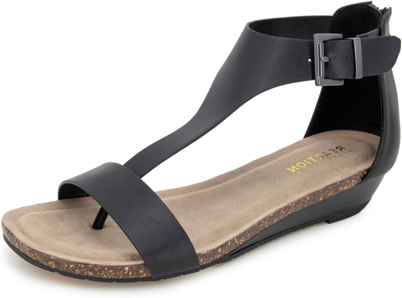 Kenneth Cole REACTION Women's Great Gal T-Strap Wedge Sandal