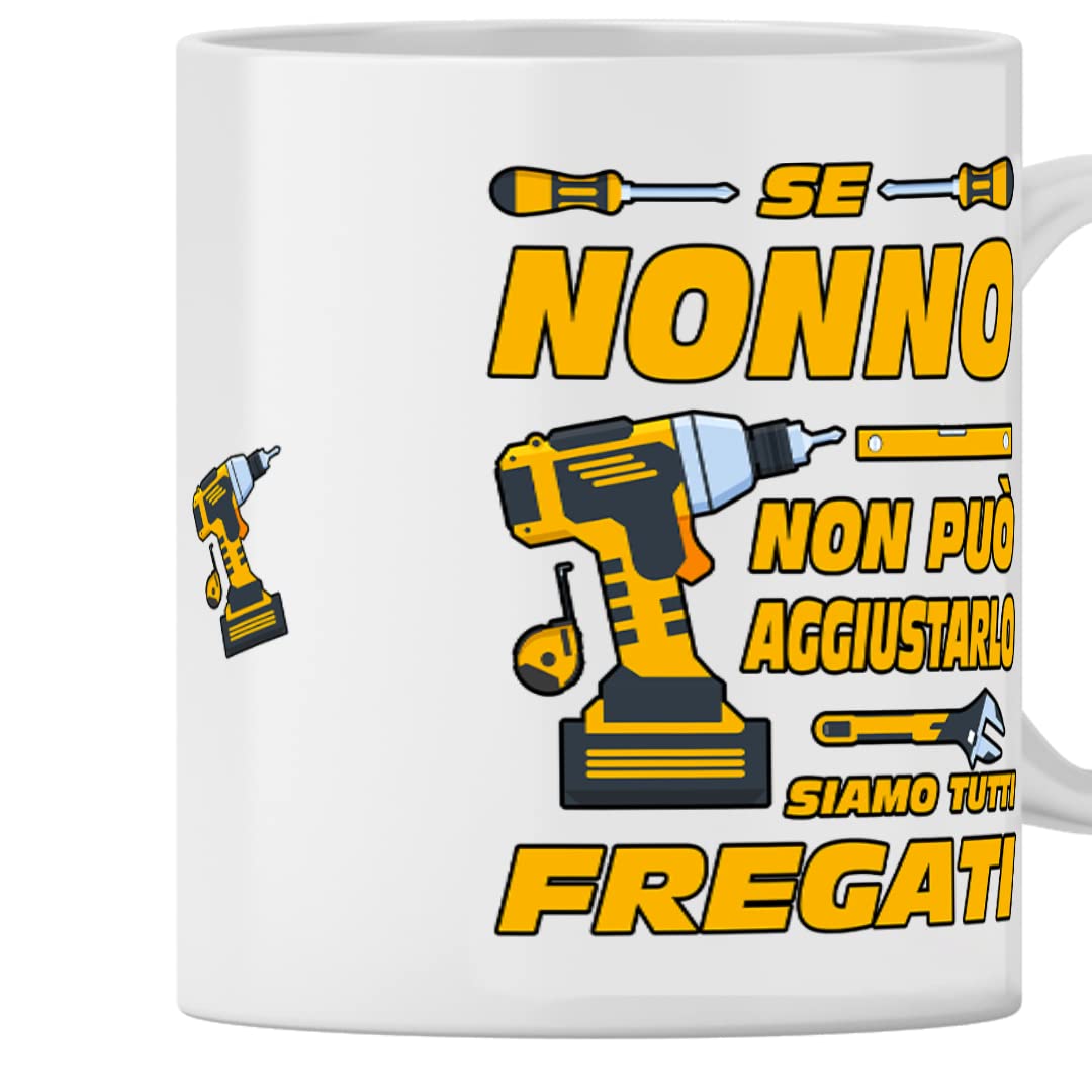 Tazza mug ceramica Nonno Idea compleanno regalo natale
