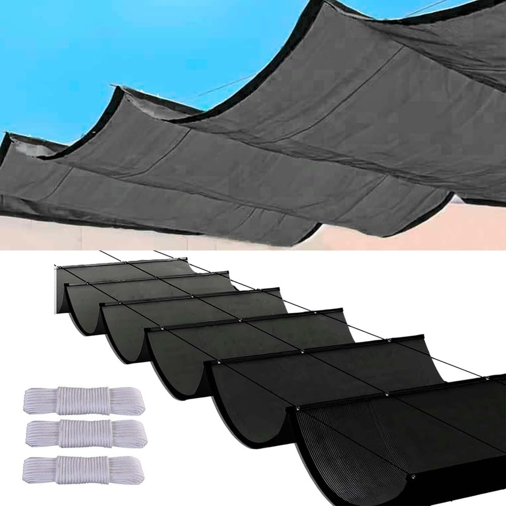 Auvent rétractable imperméable contre la chaleur de terrasse et les pluies de jardin