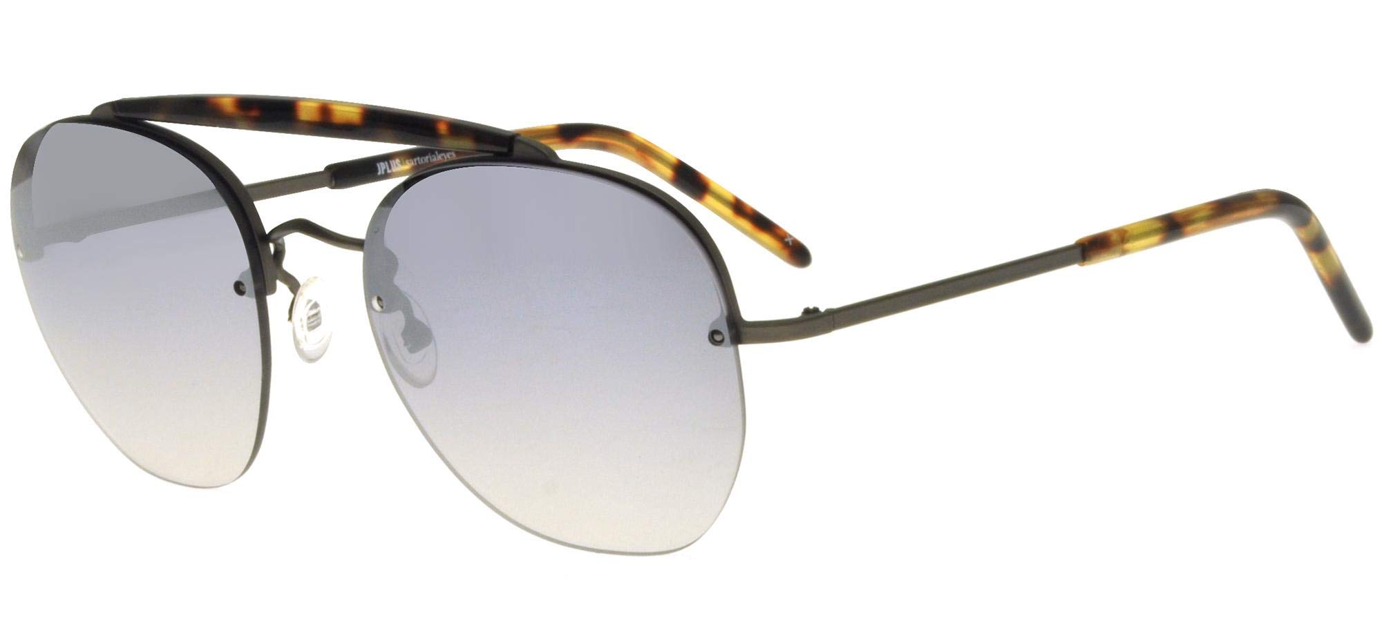 Jplus Occhiali da Sole SARTORIALEYES 3041 HAVANA/GREY SHADED 55/19/135 unisex