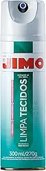 JIMO Limpa Tecido Sofá Tapete Forro Bancos Hidrata Perfuma Neutraliza Odores Aerossol 300ml