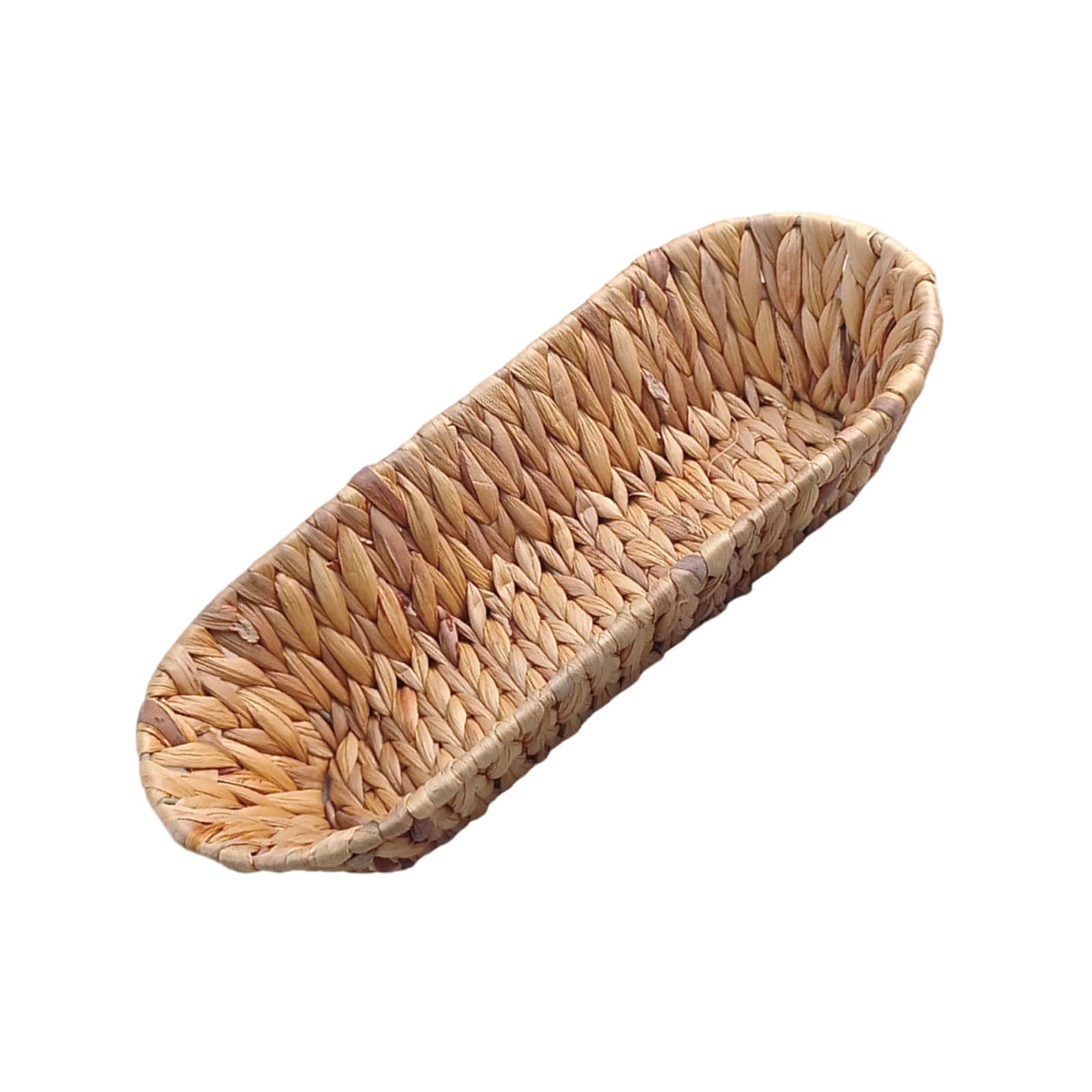 Decorative Handcraft Basket for Storing Bread Pastries Flatware and Household Accessory Grass Fruit Basket