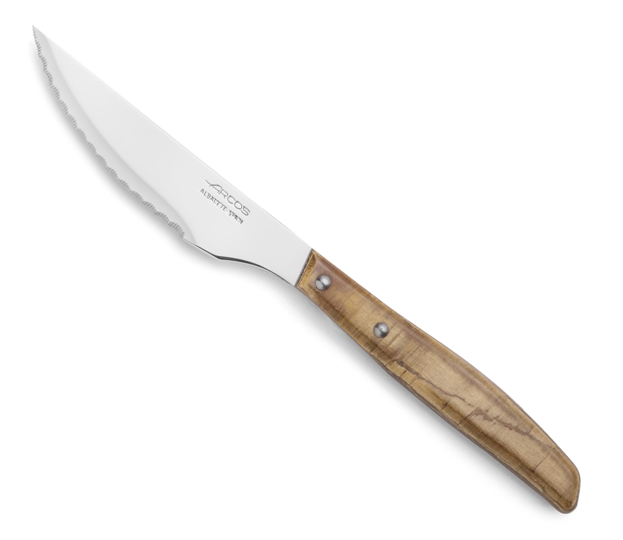 Coltelli Da Tavola Arcos Forest - Confezione 6 Pezzi Con Lama NITRUM 110mm
