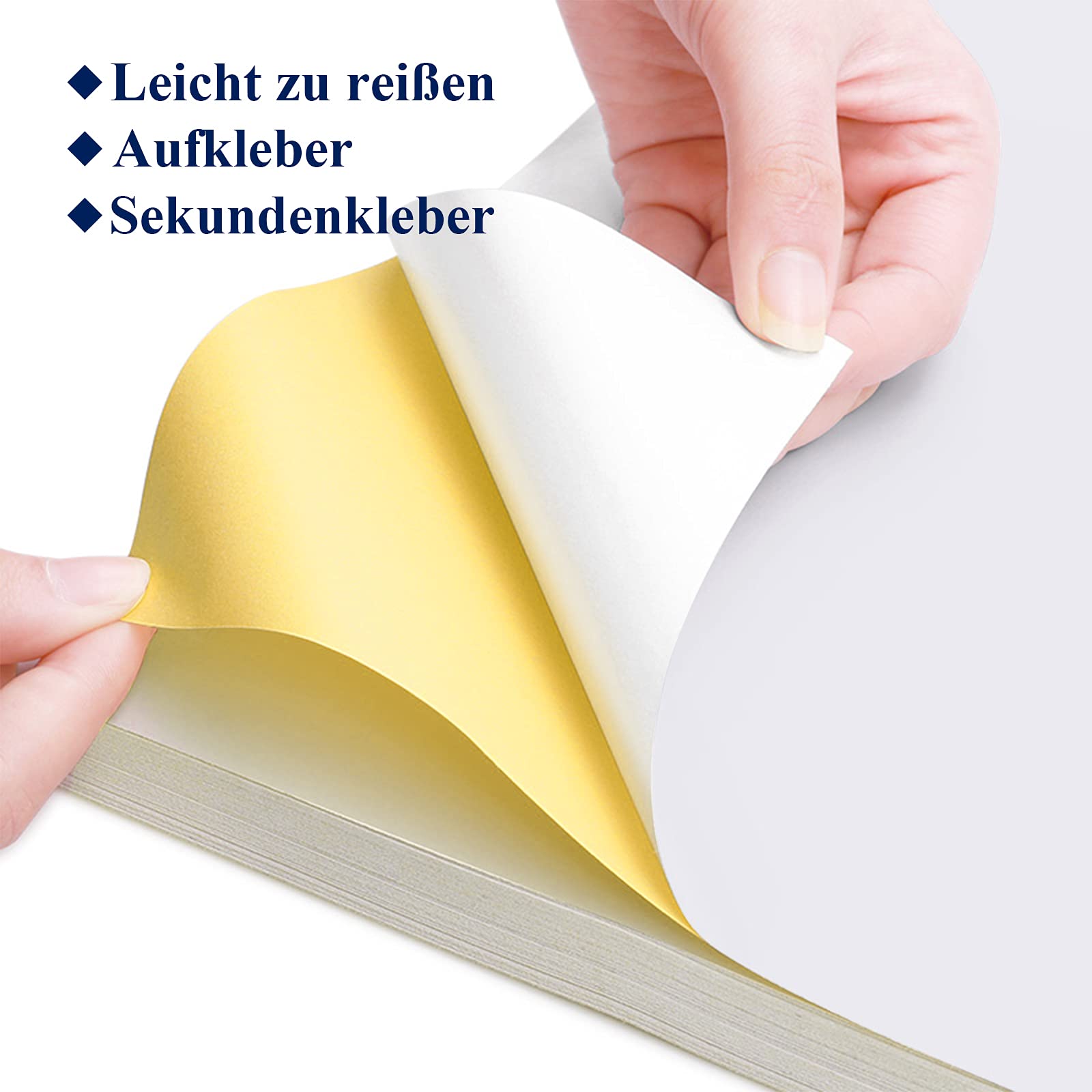 Impresora Pegatinas Etiquetas A4 Para Imprimir Etiquetas Autoadhesivas 100 Hojas